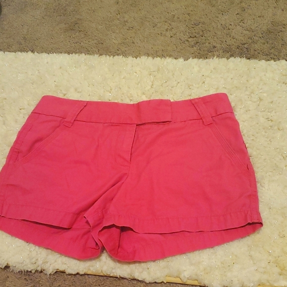 J. Crew Classic Twill Pink Cargo Shorts - Picture 1 of 3